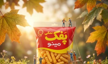 تبلیغ پوفک مینو با Ai هوش مصنوعی