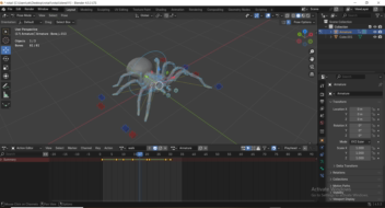 مدل‌سازی سه‌بعدی با Blender و Maya و متحرک‌سازی و ساخت چرخه حرکتی (Loop) برای بازی‌ها