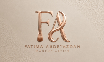 طراحی لوگو و کارت ویزیت برای یک میکاپ آرتیست