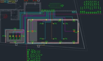 نمونه طراحی و محاسبات تاسیسات مکانیکی از پروژه مسکونی تختی گروه ساختمانی میراژ Towel dryer, pool plan