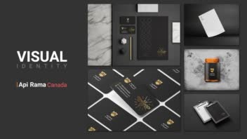 طراحی لوگو و هویت بصری برند اپی راما