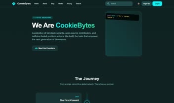 وبسایت رسمی گروه cookiebytes .