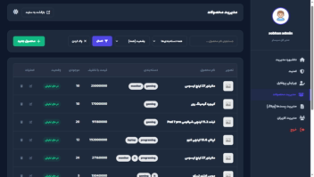 فروشگاه دیجیتال مدرن پیاده سازی شده با جنگو