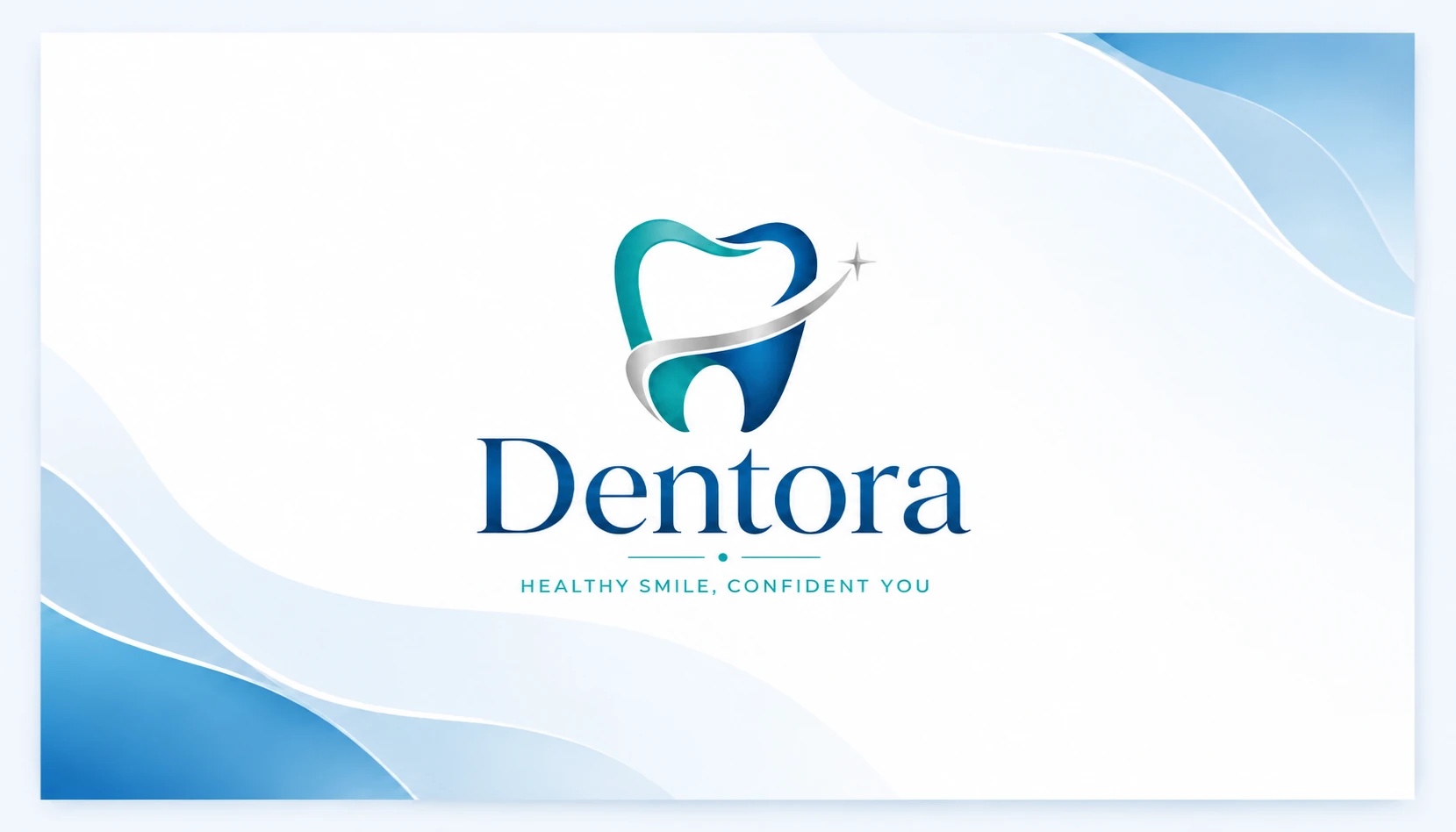 طراحی هویت بصری و فرم نسخه پزشکی برای کلینیک دندانپزشکی Dentora