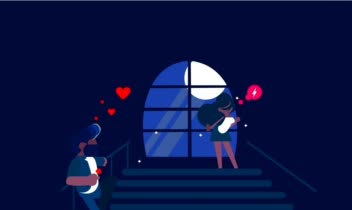 شب و عشق ، نمونه کاری با المان های مجازی