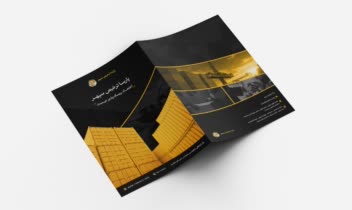 طراحی کاتالوگ معرفی خدمات شرکت پارسا ترخیص سپهر