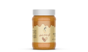 طراحی لیبل بسته‌بندی کره بادام‌زمینی (Nut Butter Packaging Design)