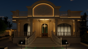 طراحی نما کلاسیک در استان فارس