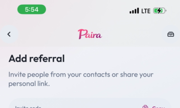 PAIRA - اپلیکیشن دوستیابی (نسخه iOS)