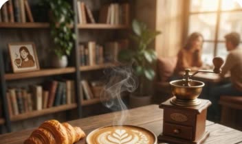 طراحی پوستر تبلیغاتی کافه دریا
