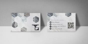 طراحی کارت ویزیت برای کارخانه تارا استون