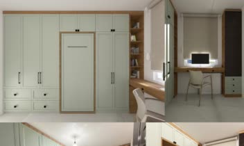 طراحی انواع کابینت و کمد دیواری و کافی بار
