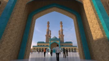 پروژه معماری دانشجویی مسجد جامع