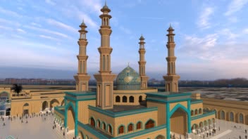 پروژه معماری دانشجویی مسجد جامع