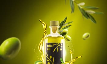 طراحی بنر تبلیغاتی  روغن زیتون