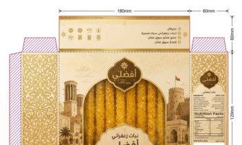 شیت بندی جعبه نبات افضلی برای صادرات