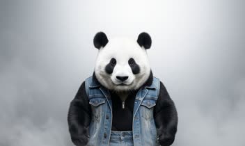 طراحی لوگوpanda shoes مدرن طبق سبک وسلیقه مشتری