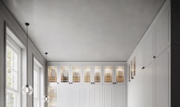 طراحی آشپزخانه به سبک نئوکلاسیک