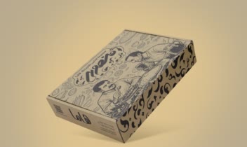 • طراحی لوگو و جعبه غذا حوزه کاری: کترینگ