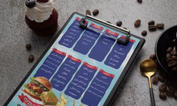 منوی غذاخوری - فست فود - FOOD MENU