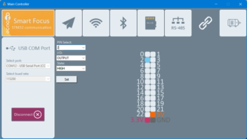 برد توسعه STM32 با پروتکل‌های متنوع