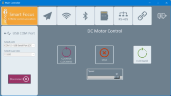 برد توسعه STM32 با پروتکل‌های متنوع