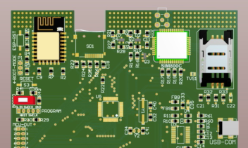 برد توسعه STM32 با پروتکل‌های متنوع
