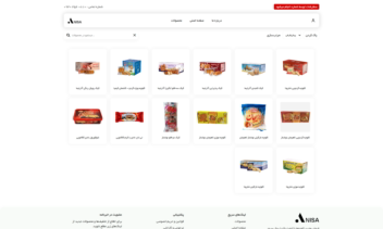 سایت فروشگاهی آنیسا, قالب اختصاصی