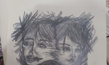 طراحی کاراکتر به سبک سیاه قلم و سایه