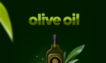 طراحی پوستر تبلبغاتی برای روغن زیتون