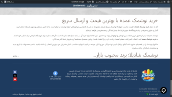 طراحی سایت تولید کننده نوشمک شادیلا