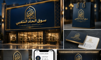 طراحی لوگو برای یک مغازه در خارج از کشور