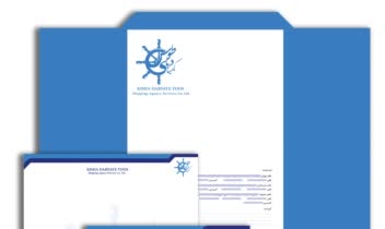 طراحی ست اداری برای شرکت کیمیای دریای طوس