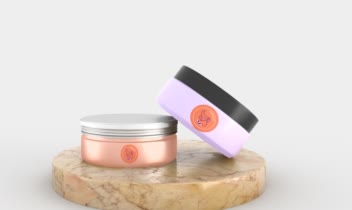 طراحی لوگو آنلاین شاپ آرایشی و بهداشتی نارنج