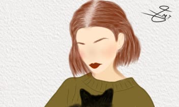 نمونه کار نقاشی دیجیتال برای چاپ 👀💫