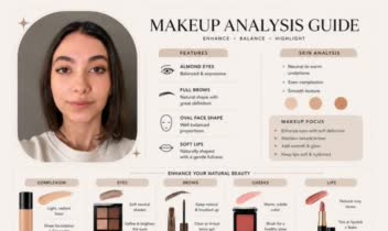 ساخت Makeup Analysis Guide ( آنالیز میکاپ)
