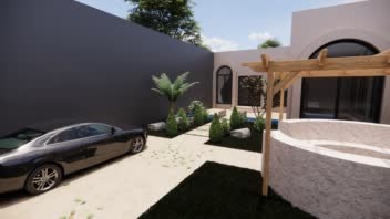 طراحی نما و داخلی ویلا استخردار