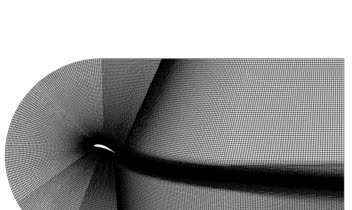 مش C-type ایرفویل در نرم‌افزار ICEM CFD