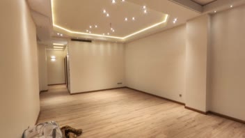 طراحی و اجرای فضای TVroom پروژه مسکونی