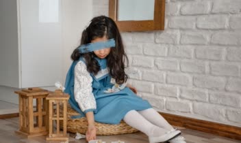 پروژه عکاسی از لباس کودک برند بهار