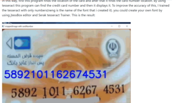 CreditCardOcr-opencv-deep-learning