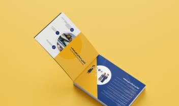 طراحی ولکام بوک شرکت زرین قطعه پردیس