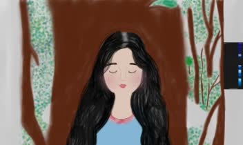 دیجیتال ارت| نمونه تصویر سازییی🌚💫