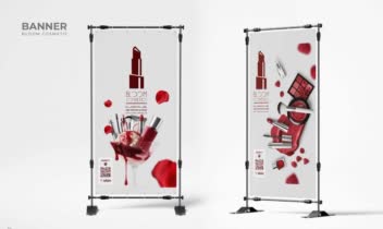 طراحی برای برند آرایشی Bloom Cosmetics