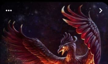 ایجاد زبانه آتش بر روی عکس ققنوس