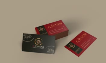طراحی اختصاصی کارت ویزیت طلا فروشی