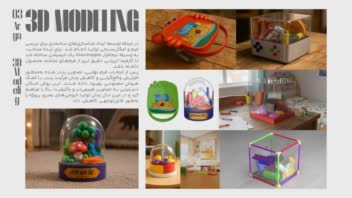 طراحی ظرف خمیر بازی کودکان برای برند نقش تندیس آریا (خمیر بازی آریا)