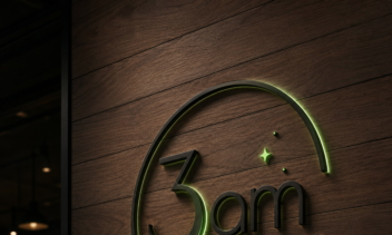 3:00AM Café logo |  لوگو کافه سه صبح