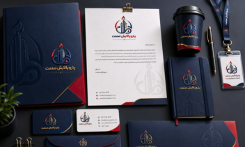 طراحی هویت بصری و ست اداری برند «پترو پالایش صنعت»