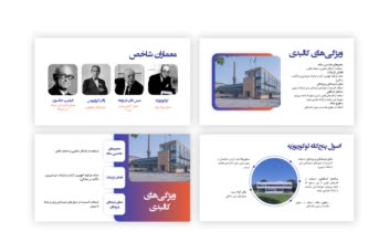 طراحی پاورپوینت حرفه‌ای ویژه پروژه‌های دانشگاهی